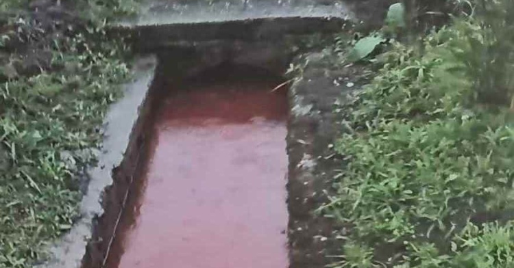 ISOLA LIRI - CAVE POGGIO: QUANDO L'ACQUA SI TINSE DI ROSSO