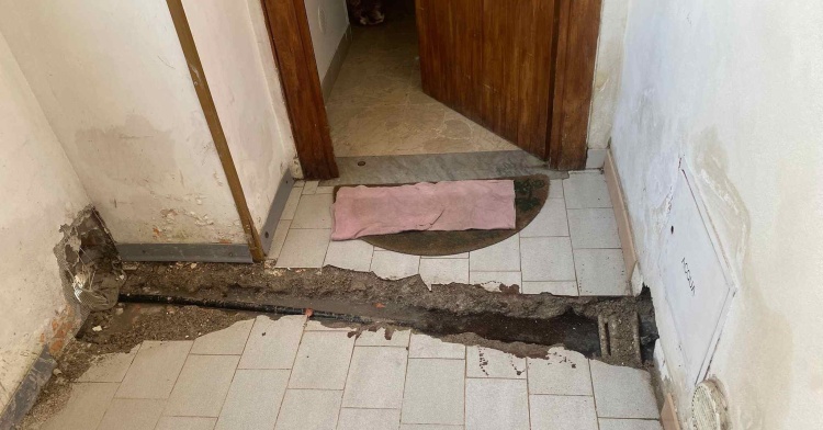 CASSINO - PERDITE, UMIDITA' E ZANZARE
