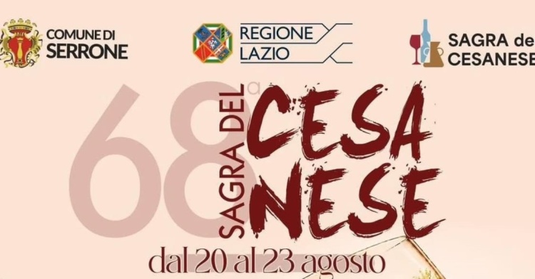SERRONE/LA FORMA - DA DOMANI LA SAGRA DEL CESANESE