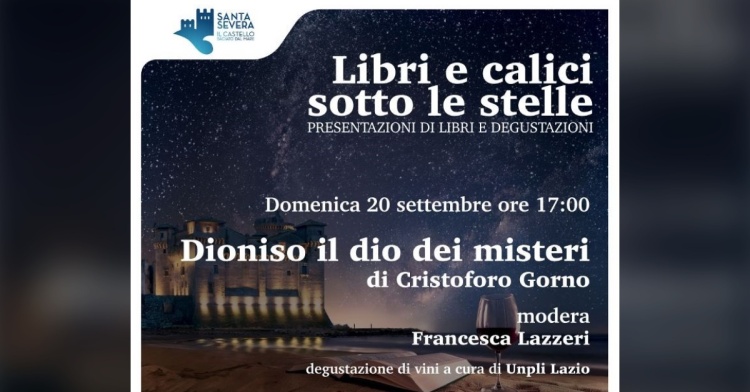 CASTELLO DI SANTA SEVERA - LIBRI E CALICI SOTTO LE STELLE