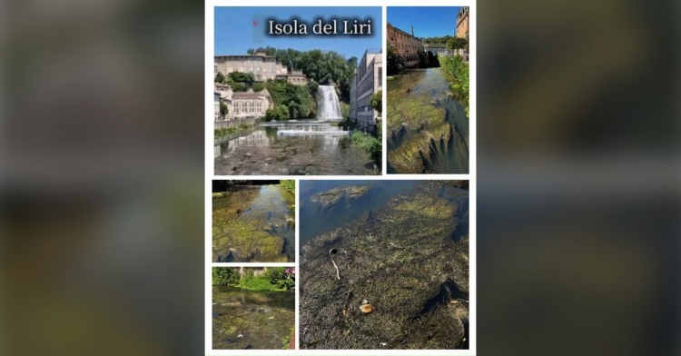 TURISMO - UNA CARTOLINA DA ISOLA LIRI
