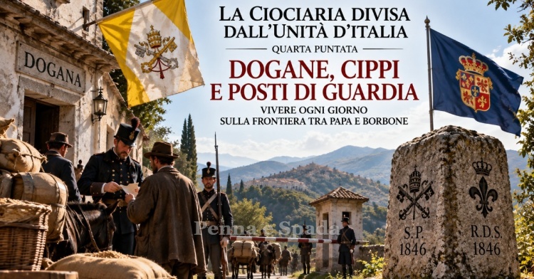 STORIA - DOGANE, CIPPI E POSTI DI GUARDIA
