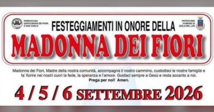 ISOLA LIRI - FESTA MADONNA DEI FIORI