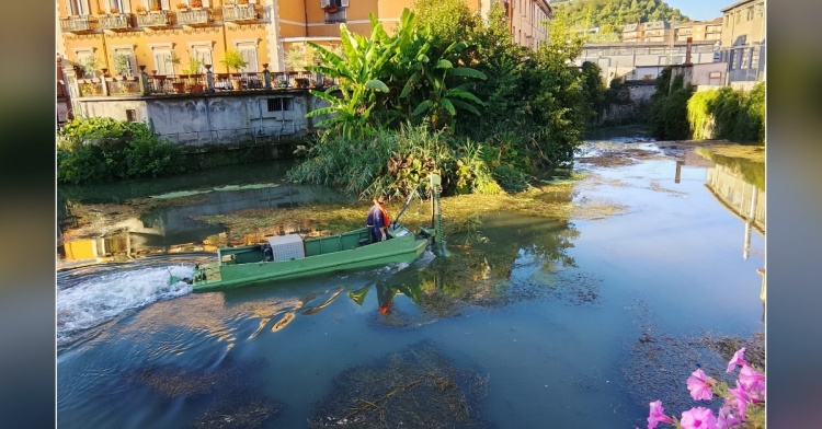 ISOLA LIRI - IL FIUME TORNA A SPLENDERE