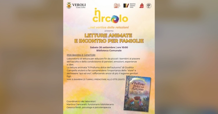 VEROLI - LETTURE PER BAMBINI E GENITORI