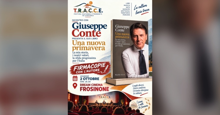 FROSINONE - UNA NUOVA PRIMAVERA CON GIUSEPPE CONTE