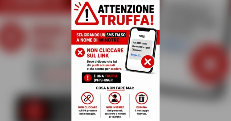 LA TRUFFA - CAMPAGNA FRAUDOLENTA A NOME DI WIND TRE