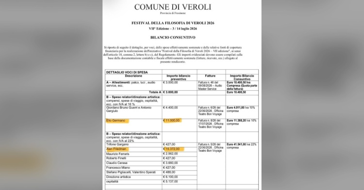 VEROLI - QUANDO LA CULTURA FA DISCUTERE