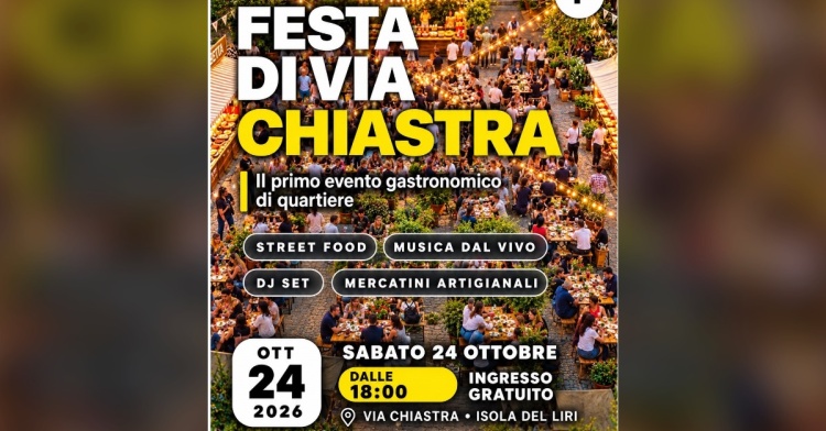 ISOLA LIRI - PRIMA FESTA DELLA CHIASTRA
