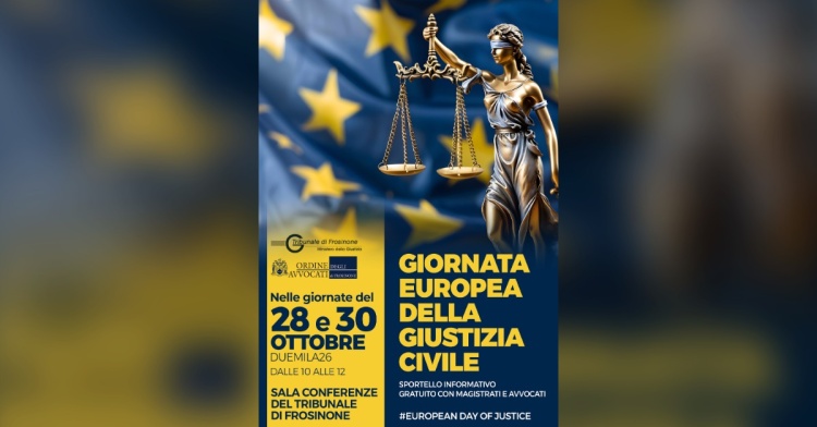 FROSINONE - GIORNATA EUROPEA DELLA GIUSTIZIA CIVILE