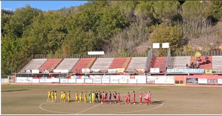 ISOLA LIRI CALCIO - BATTUTO IL ROCCA DI PAPA