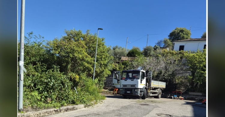 ISOLA LIRI - PROTESTE NELLA CONTRADA MACCHIE