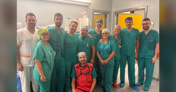 SANITA' - IMPIANTATA UNA PROTESI VASCOLARE